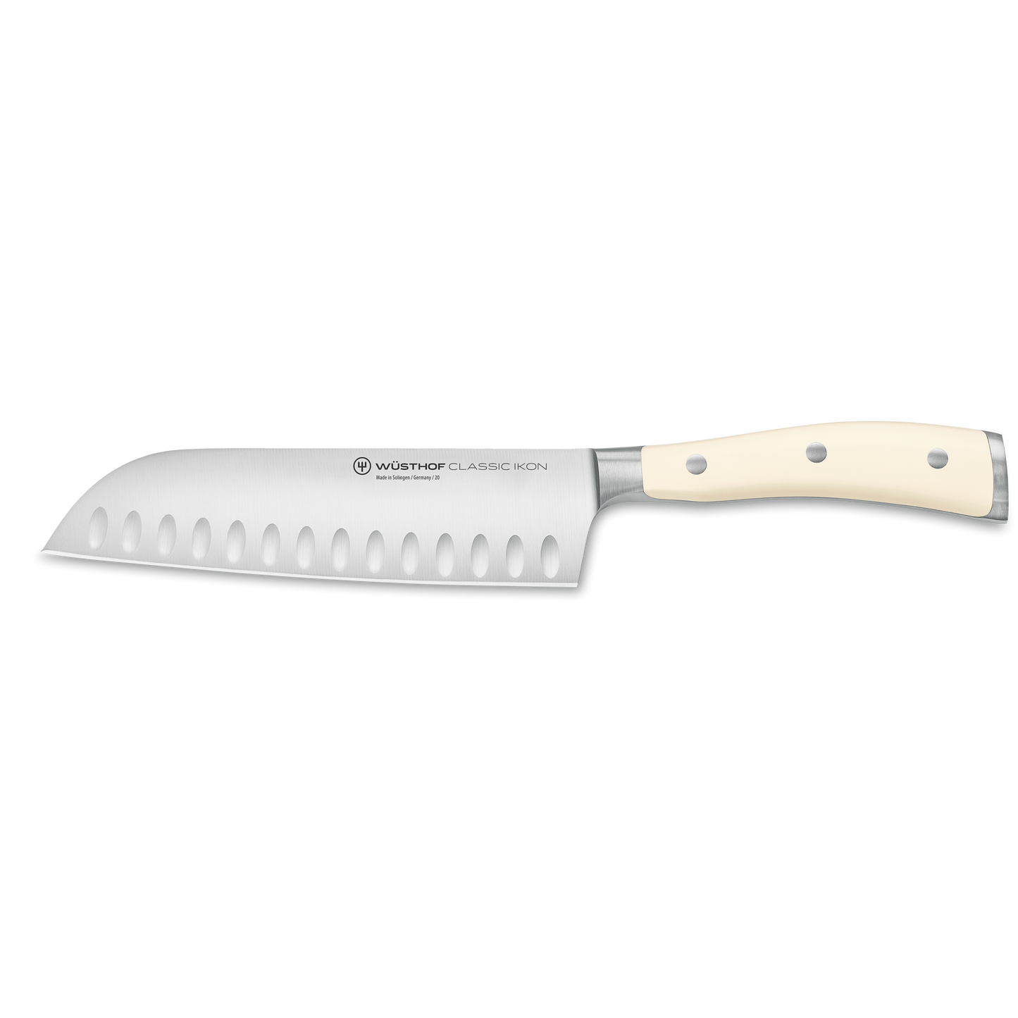 Classic Ikon Santoku with Hollow Edge 17 cm | 7 inch