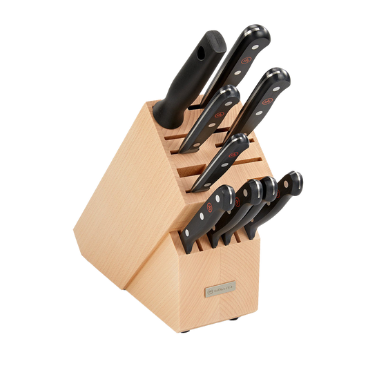 Gourmet Knife block with 9 items