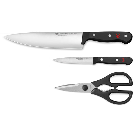 Gourmet Knife set with 3 items