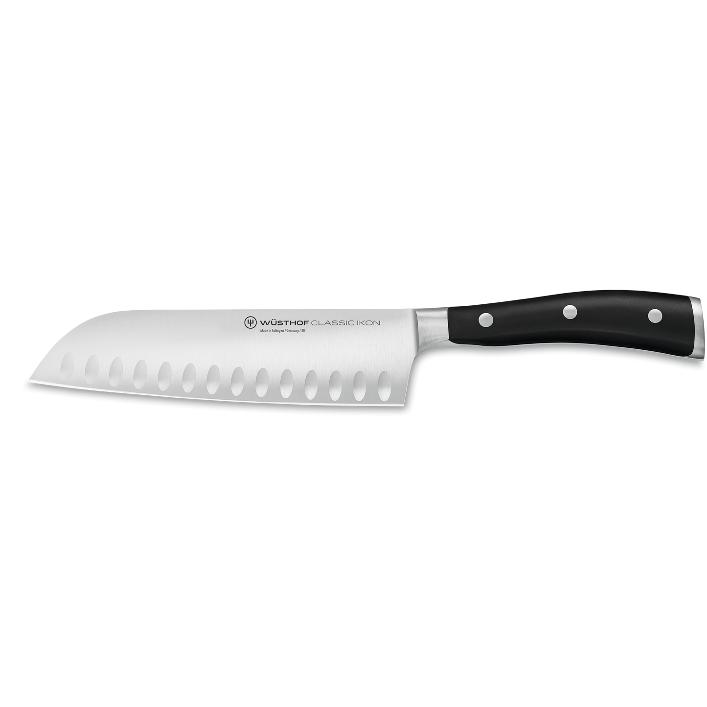 Classic Ikon Santoku with Hollow Edge 17 cm | 7 inch