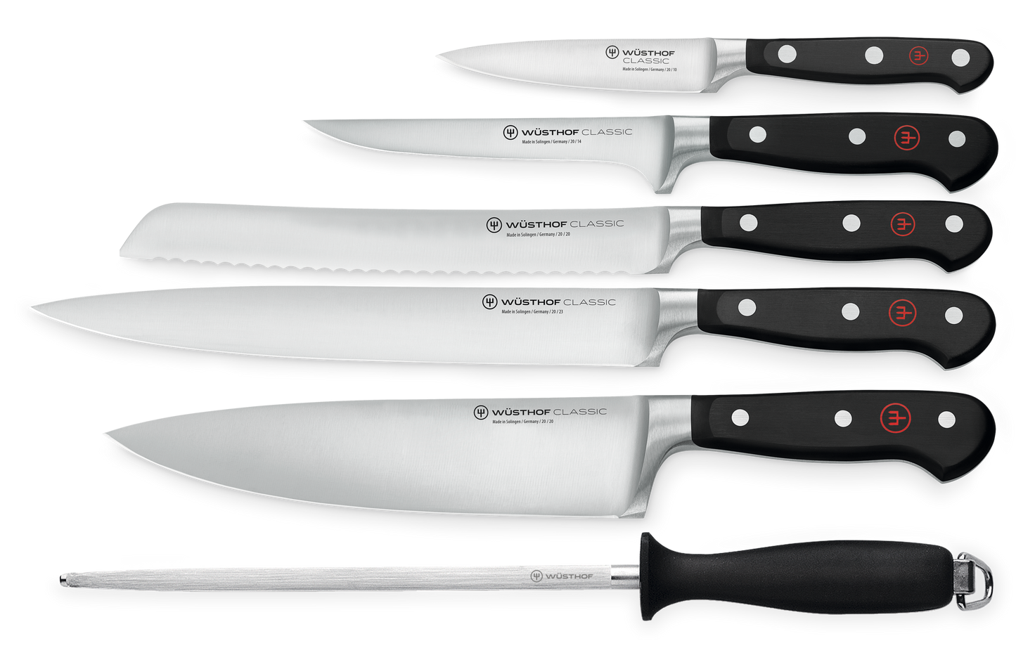 Classic 6-piece Chef's Knife Set