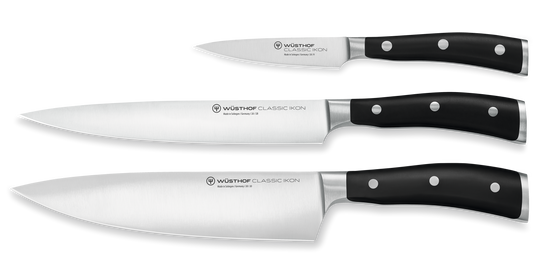 Classic Ikon 3-piece Chef's Knife Set
