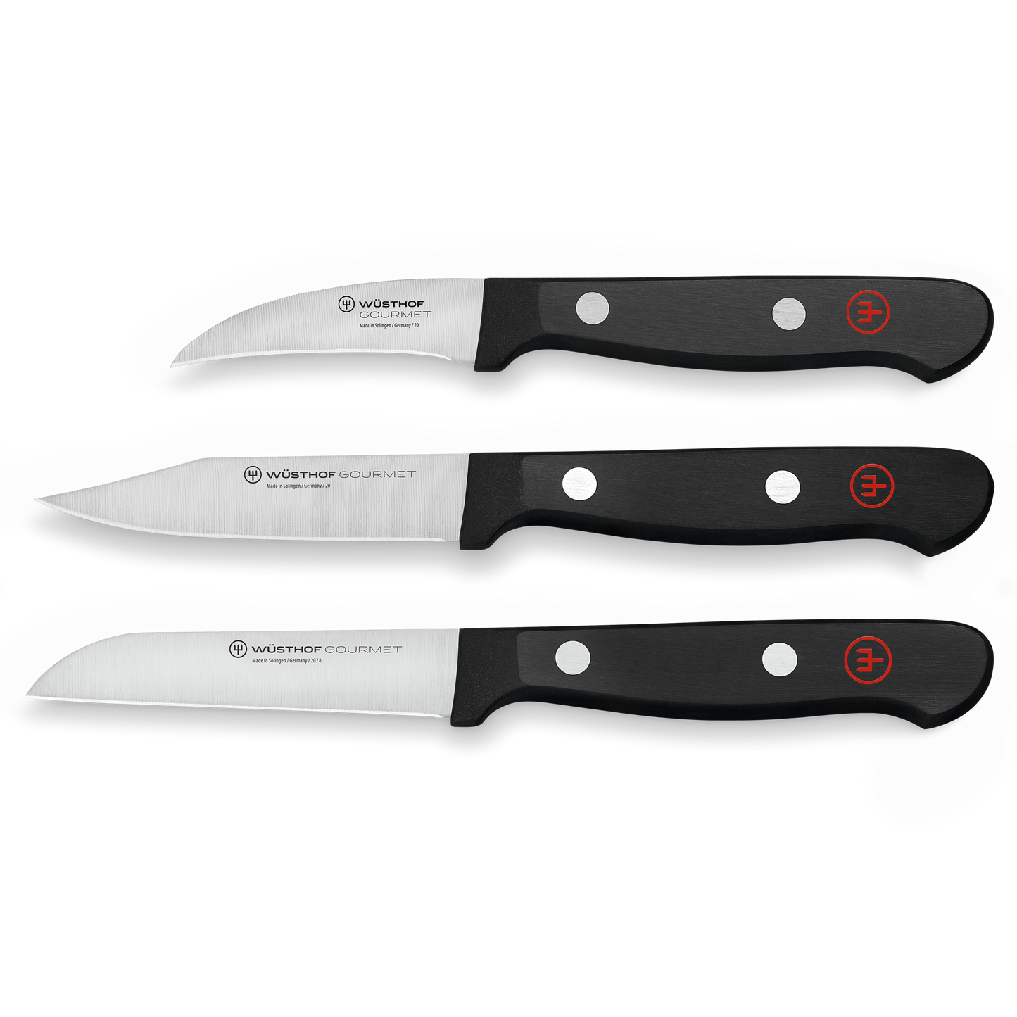 Gourmet 3-piece Paring Knife Set